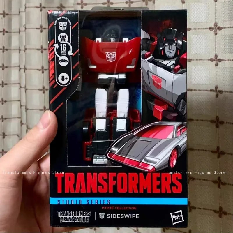 Oryginalne, nowe zabawki transformery, roboty WFC-Sideswipe G1 Studio, figurki z filmów anime, ruchome figurki, model, lalka akcji, prezenty urodzinowe