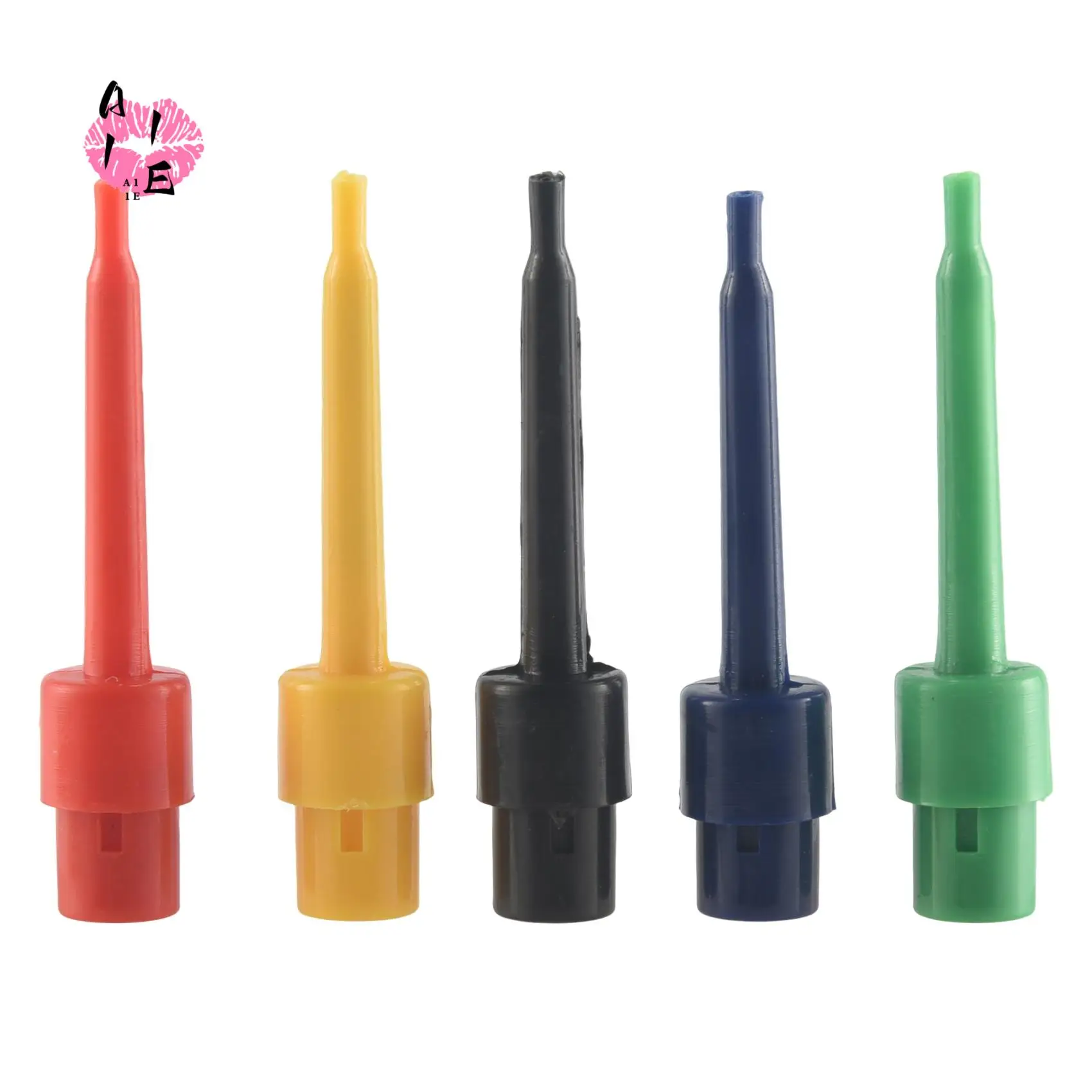 A11E-30Pcs Measuring Clamps, Test Tips, Multimeter Wire Lead Test Clip, Electronic Mini Test Probe Set,Pcb Tester Grabber