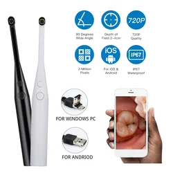 HD 720P 3 in1 Type-c Micro USB Endoscope Camera With 6LED Care Inspection of Individuals and Pets for Android Phones PC