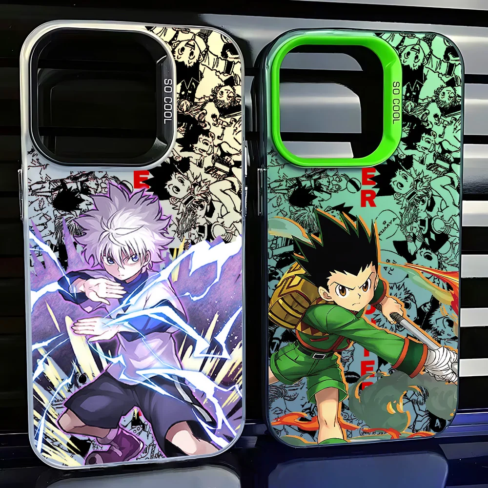 Anime novo caçador x caçador caso de telefone para xiaomi mi 14t 14 13 12t 11 lite poco x7 x6 f7 f6 f5 x5 f4 f3 x3 gt pro 4g 5g capa