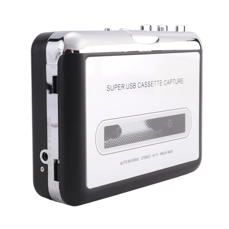 Cassette Player Cassette To MP3 Converter Capture Audio Music Player Convert Tape Cassette On Tape To PC Laptop Via USB