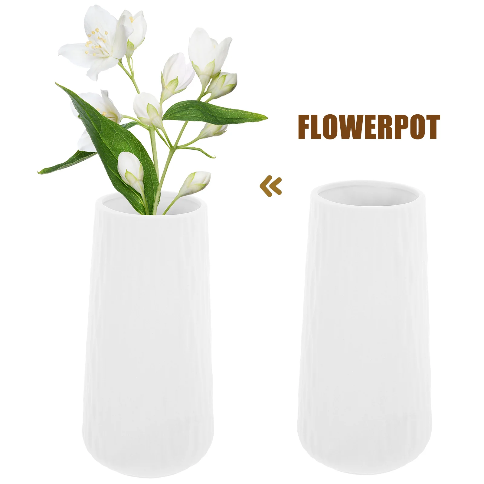 

Ceramic Flower Vase Simple Color Classic Style for Flower Arranging Home Decoration Table Centerpiece Modern Decorative Ceramic