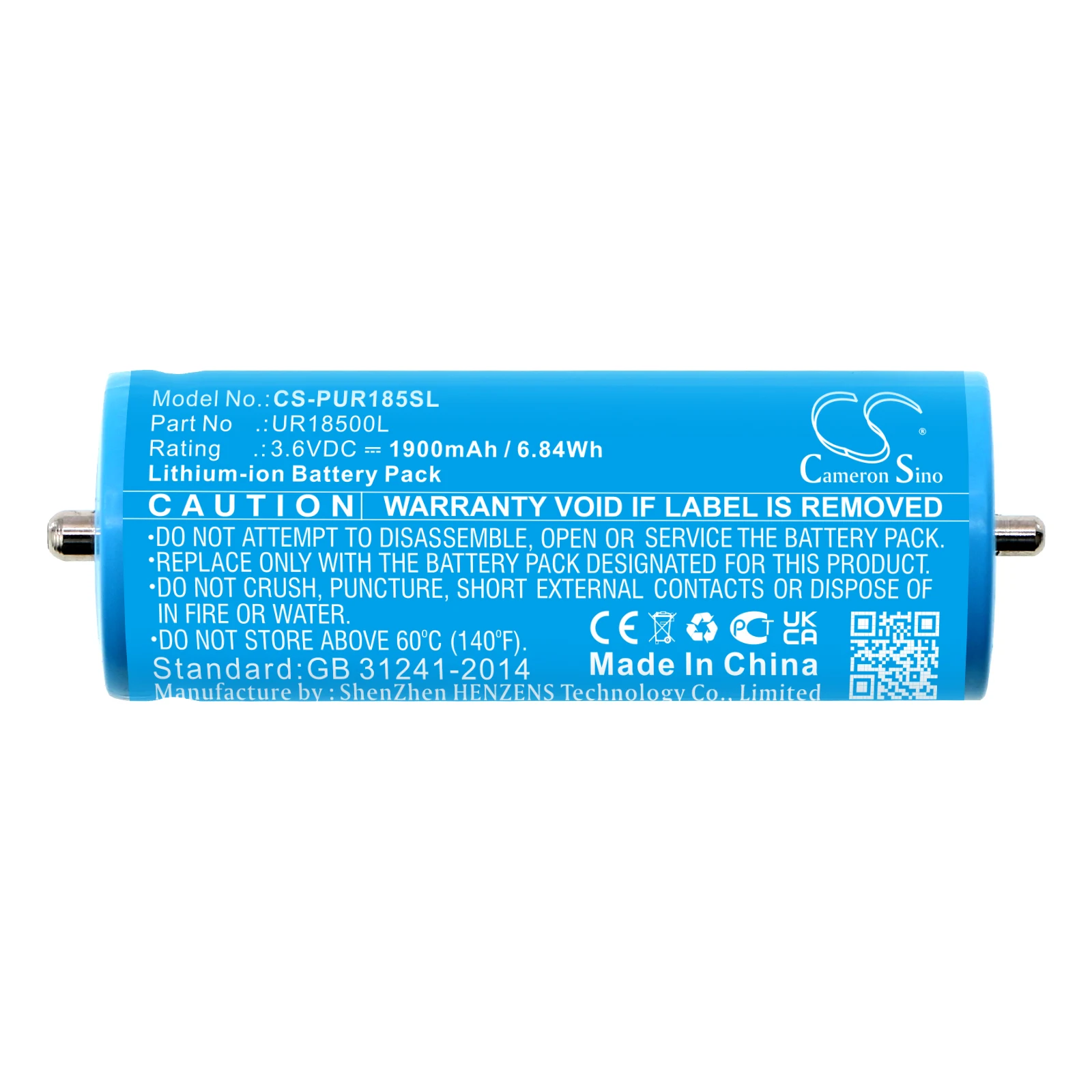 CS Shaver Battery For Braun 720 730 730cc 790cc 5377 7281 5377 7281 381 Epil 7 Rasierer Series 7 Fits 3018765 6703925 UR18500L