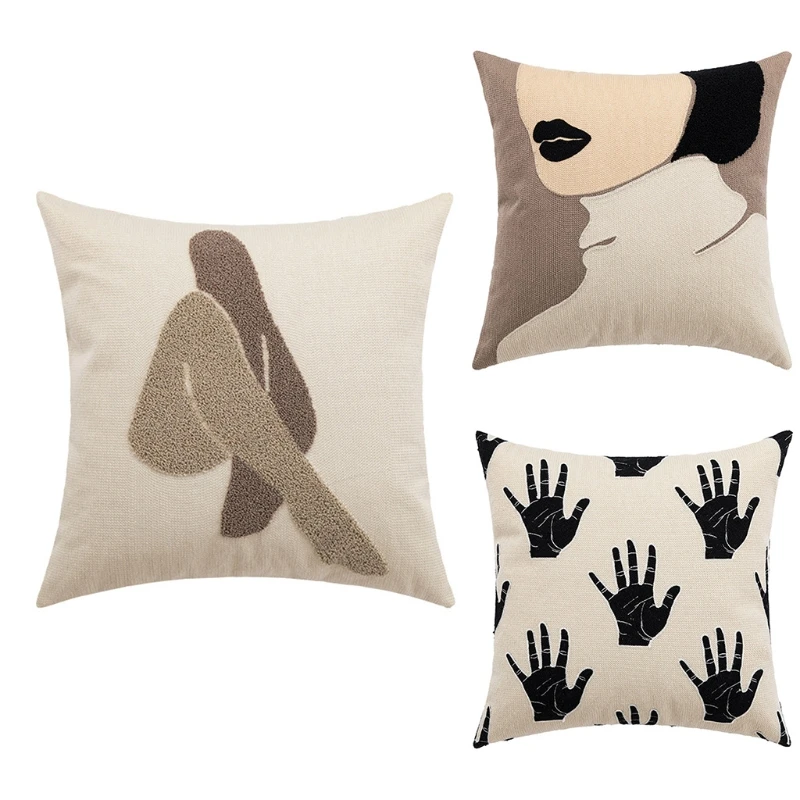 

Nordic AbstractionThrow Pillow for Case Modern Decorative Cushion Cover Pillowca A0KC