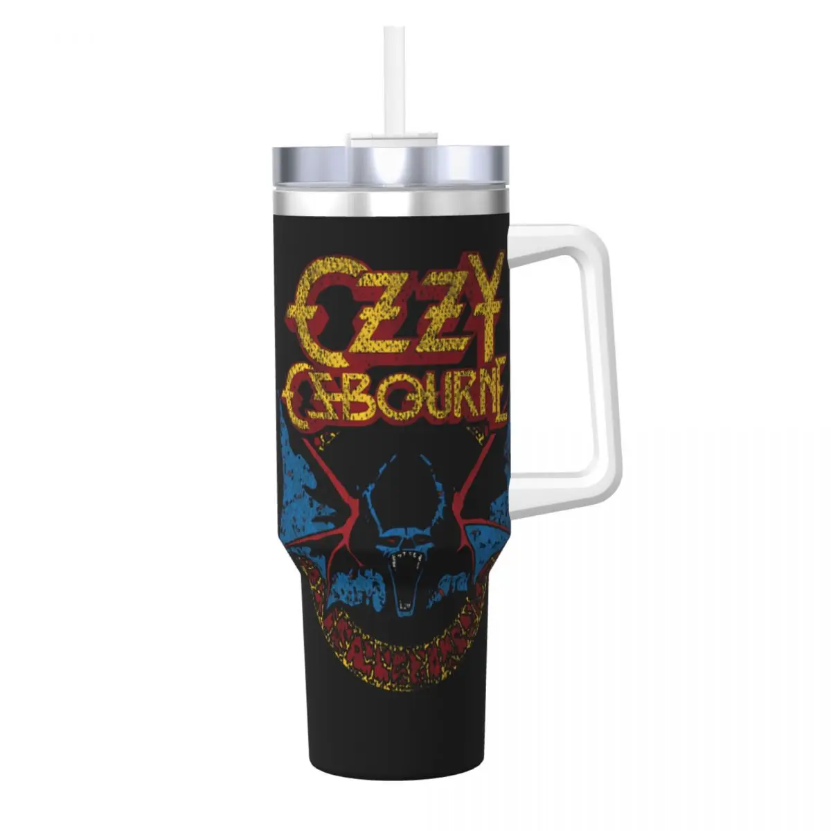 

Стакан из нержавеющей стали Ozzys Osbornes, термокружка, герметичная кружка для холода и горячего цвета, пляжная бутылка для воды на заказ