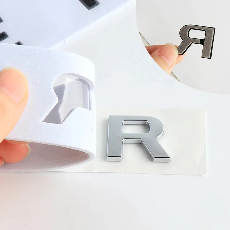 Car 3D ABS Car Front Hood Outlander Logo Stickers Label For Lancer Pajero ASX Outlander Eclipse Galant Mirage Triton Accessories - view 6