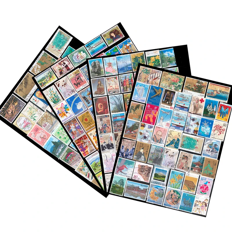 50/100/200 Different Japanese Lot Random Postage Stamps With Post Mark For Collection Gift Scrapbooking