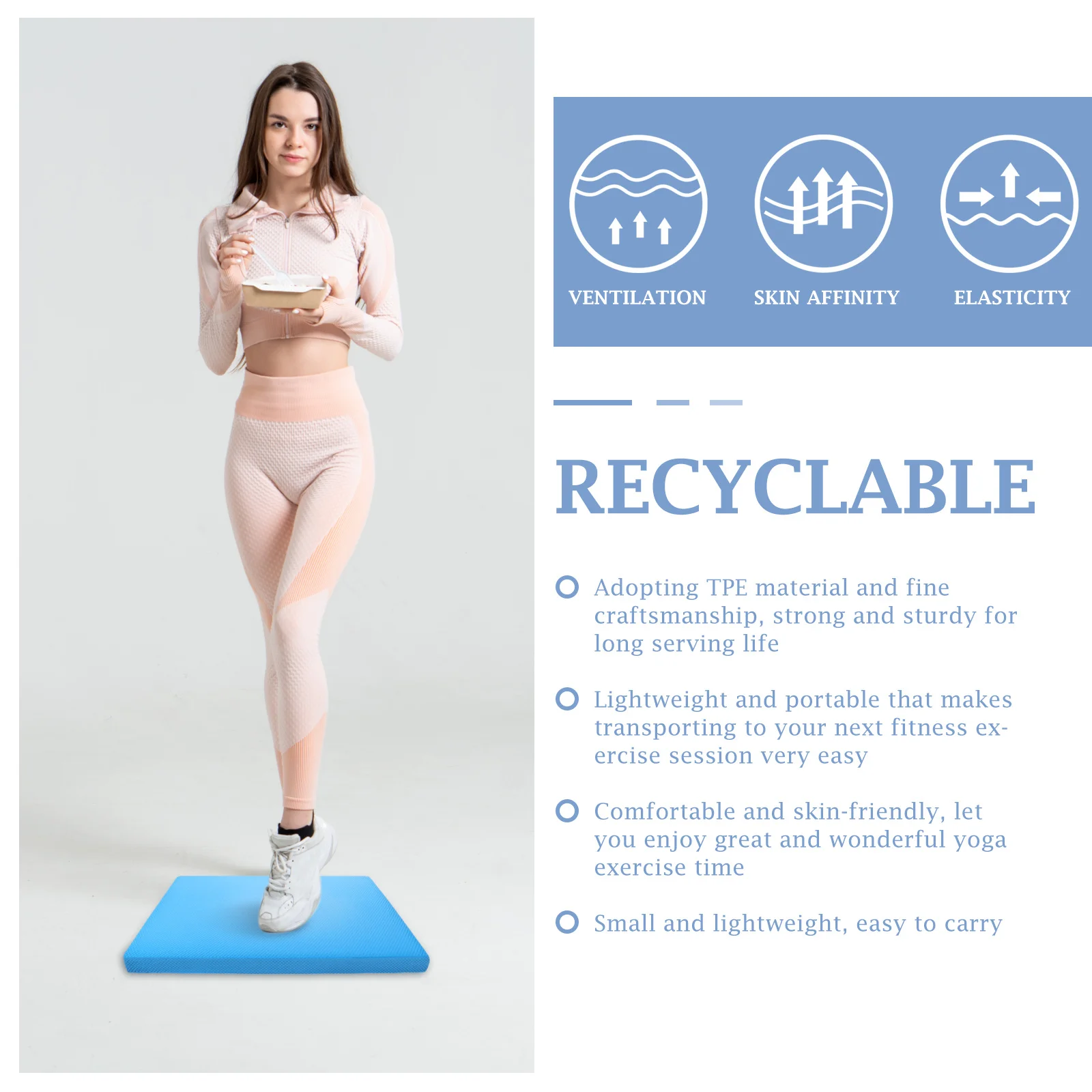 وسادة تدريب التوازن، وسادة مريحة وصديقة للبشرة، وسائد تدريب على التوازن للعلاج الطبيعي #3