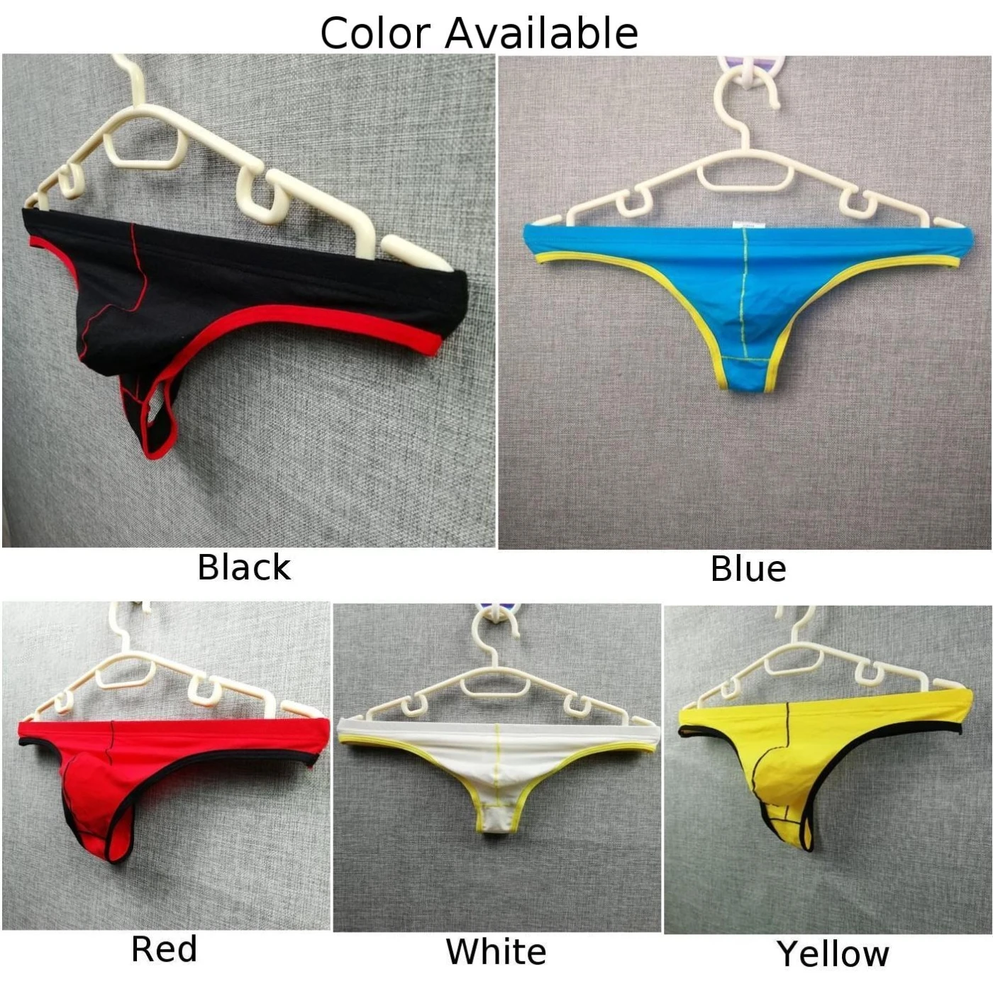 Mens Sexy Bikini Pouch G-String Thong Soft Micro Bugle Pouch Underpants Erotic Hombre Male Lingerie Tanga Low Waist Underwear