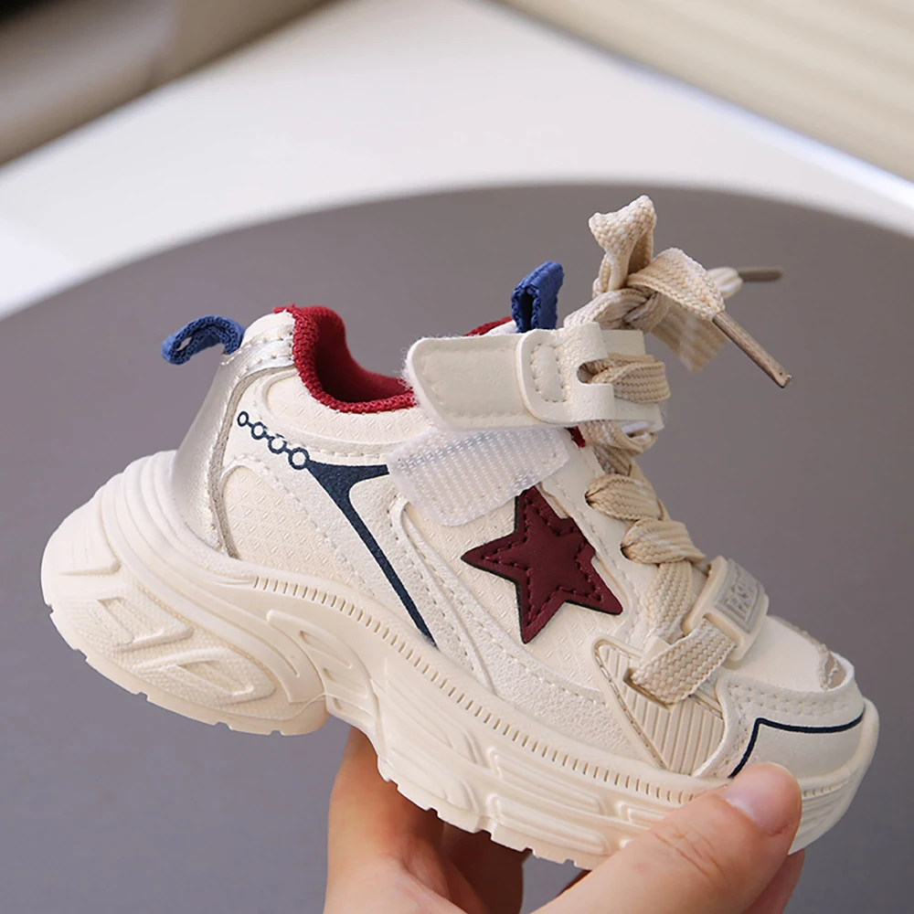 Kinderen Comfort Herfst Trendy Sneakers Modieus Lichtgewicht Ademend Jongens Antislip Meisjes Casual Loopschoenen Effen Kleur