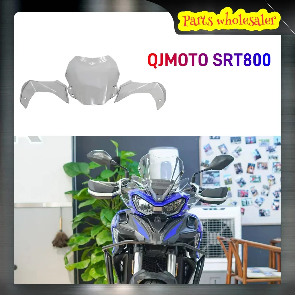 For QJMOTO SRT800 Original Accessories Windshield Sports Windscreen Wind Deflector Fit SRT800X 800SRT SRT 800X 800 New