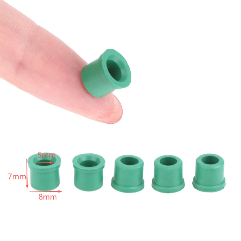 50/100pc junta de borracha verde apto para r410a/r134a 1/4 "junta de carregamento de acoplador rápido hvac mangueira coletor vedação o-ring kit de reparo