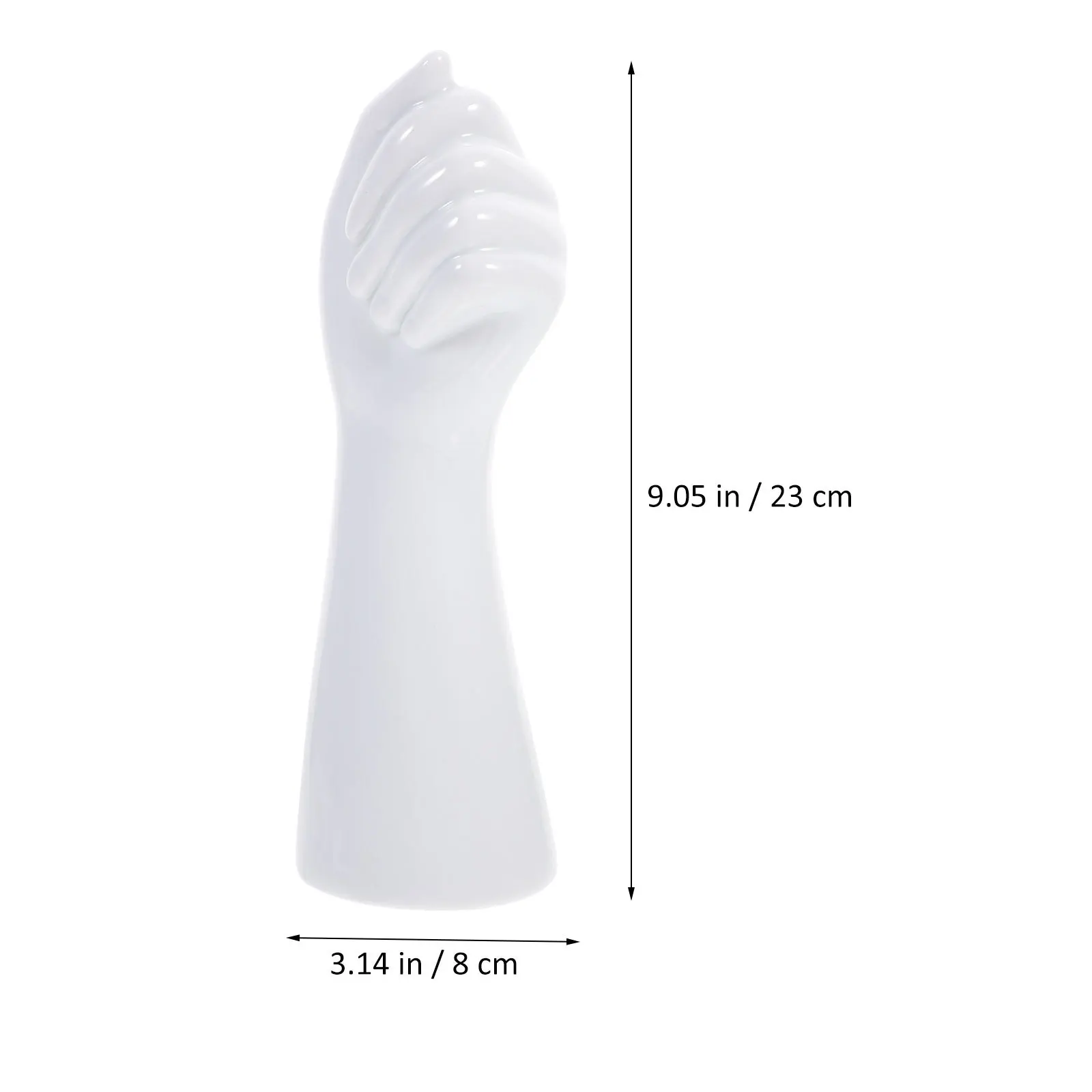 Ceramic Arm Body Shaped Vase Creative Flower Arranging Vase Highlight Charm of Building Birthday Housewarming Gift