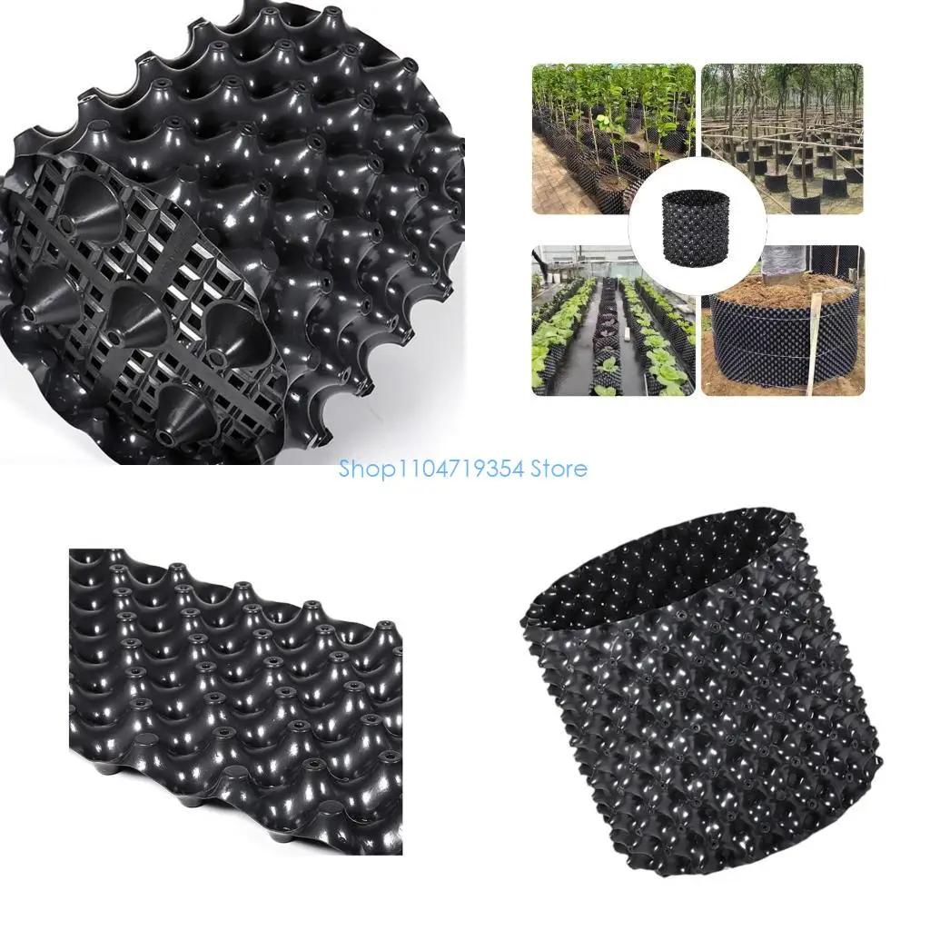 0XLD Gardening Root Control Planter Tray With Scientific Drainage Holes For Preventings Rot And Boosting Plant Health