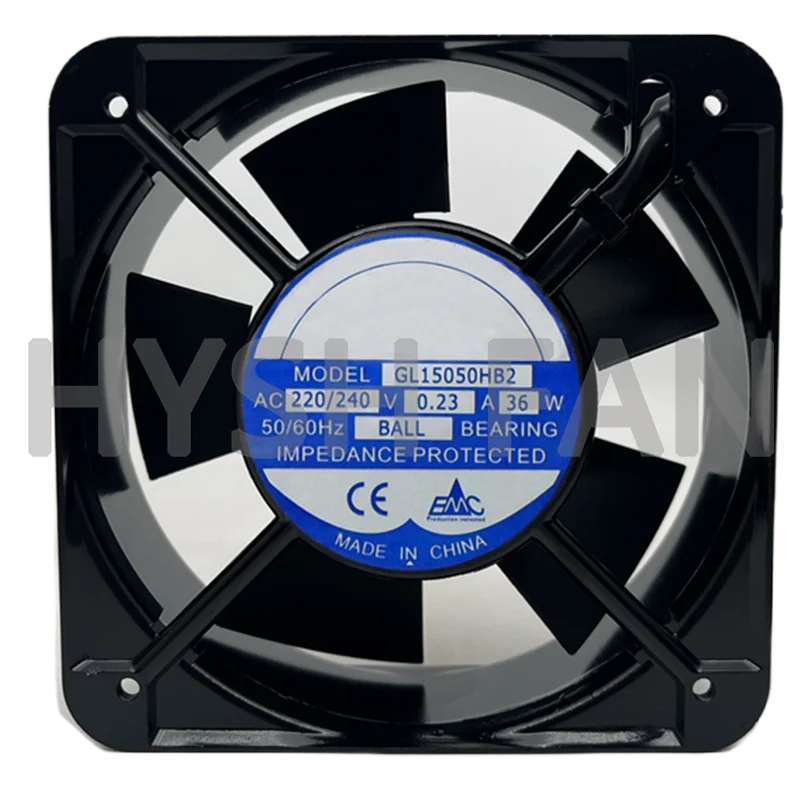 

Servo Motor GL15050H Axial Fan/High Temperature Resistance 220V Cooling Fan 150*150*50mm