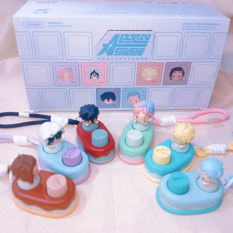 

В наличии новые оригинальные Alien Stage Sunny Doll Series слепая коробка механические колпачки для клавиш милый Иван Лука Мизи Till игрушка в подарок ХэллоуинТренд