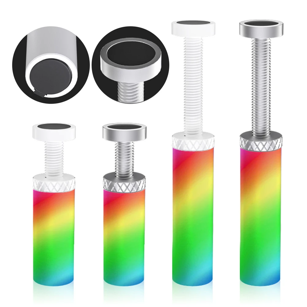 

ARGB Graphics Card GPU Holder Adjustable Magnetic GPU Video Card Holder Aluminum Alloy Vertical GPU Bracket for Desktop PC Case