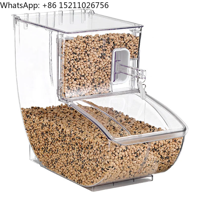 Recipientes de doces para alimentos de nozes para exibição de supermercado e mercearia