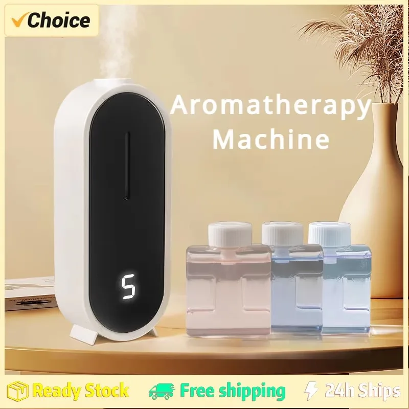 Wall-Mounted Perfume Essential Oils Diffuser Automatic Fragrance Sprayer Home Air Freshener Aromatherapy Machine Hilton Oil