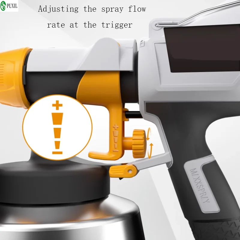 Electric Spray Gun High Power 1200W Art Emulsion Paint Spraying Machine Paint Wall Spray Machine