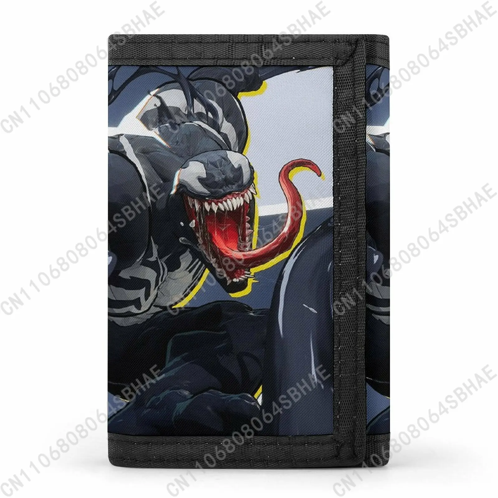 

Marvel Venom Tri Fold Wallet Teenage Girls Boys Slim 3 Fold Card Personalized Pattern Purse School Daily Use Cosplay