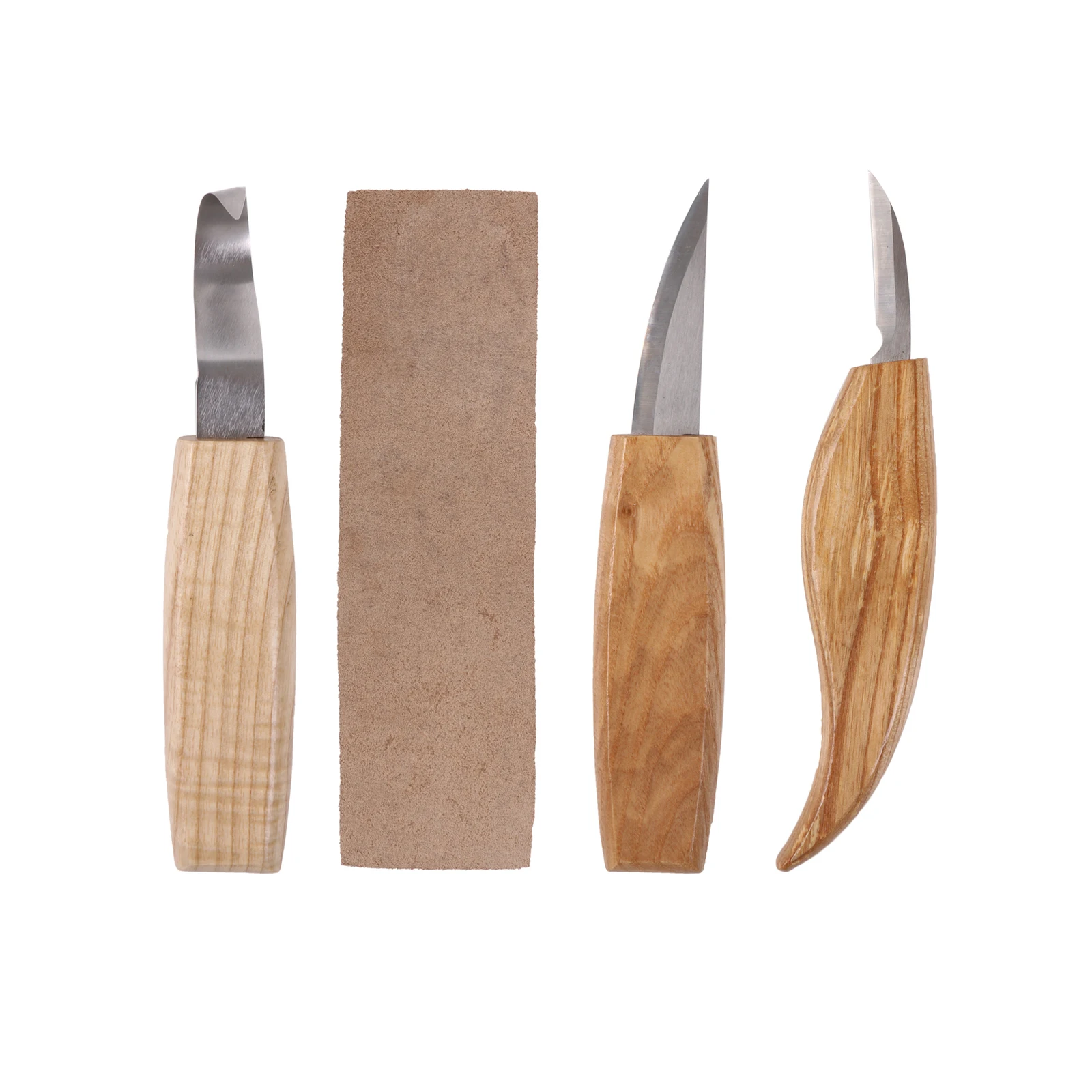 3 Pcs Wood Whittling Carving Tool Beginner Set for Woodworking DIY Craft