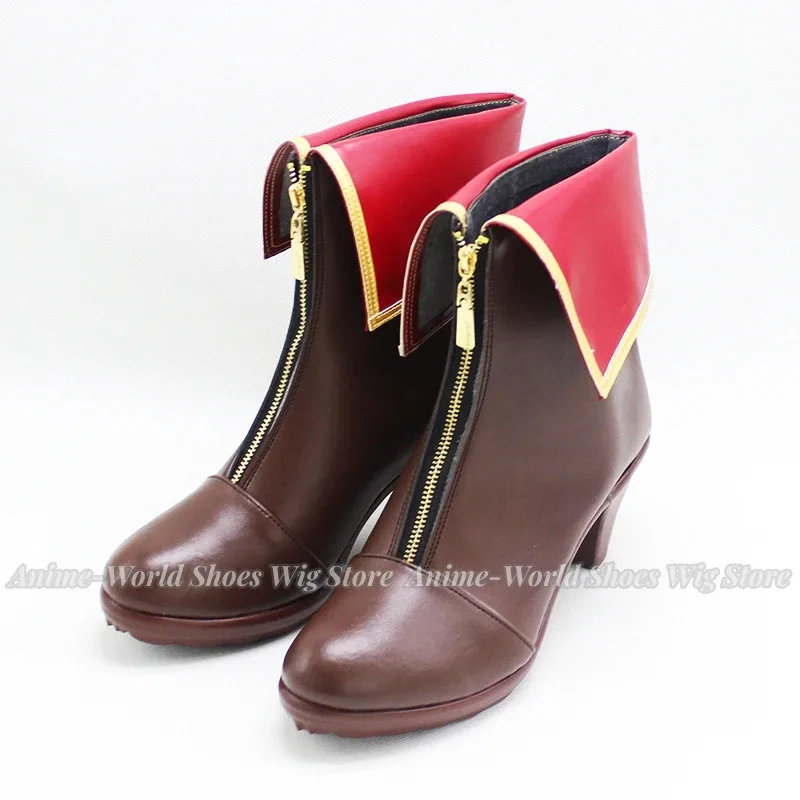 

Новинка 2025 11, аниме Hololive Vtuber Houshou Marine, ботинки для косплея, обувь, аксессуары для Хэллоуина, индивидуальный заказ