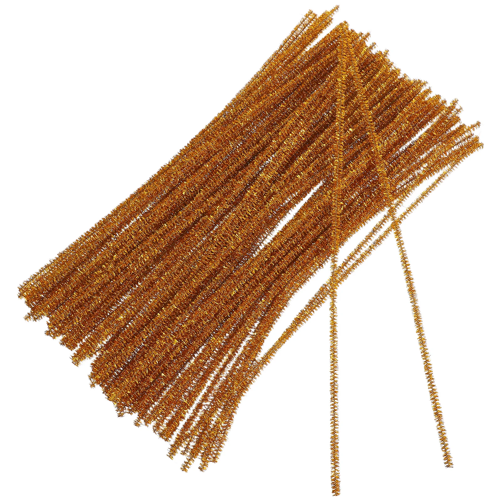 100 Uds. Limpiadores de tuberías artesanales tallos de chenilla para niños manualidades Diy jardín de infantes actividades entre padres e hijos brillantes