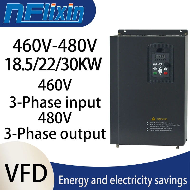 460V to 480V Economical VFD Variable Frequency Drive Converter Inverter 5.5KW-55KW Motor Speed Controller