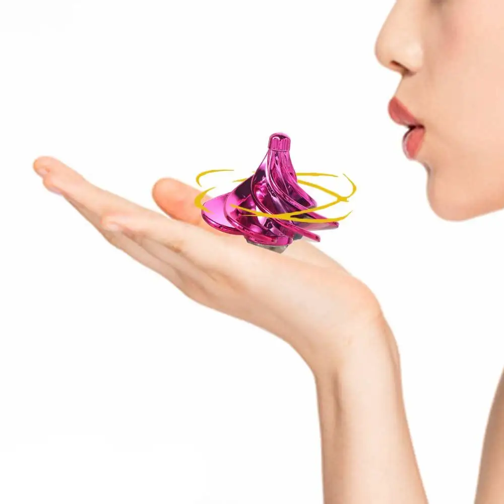 ของเล่นกังหันลมหมุนได้หลากสีสัน ของเล่นหมุนลอยได้ด้วยแรงลม ของเล่นเสริมพัฒนาการ ไจโรสโคปลม