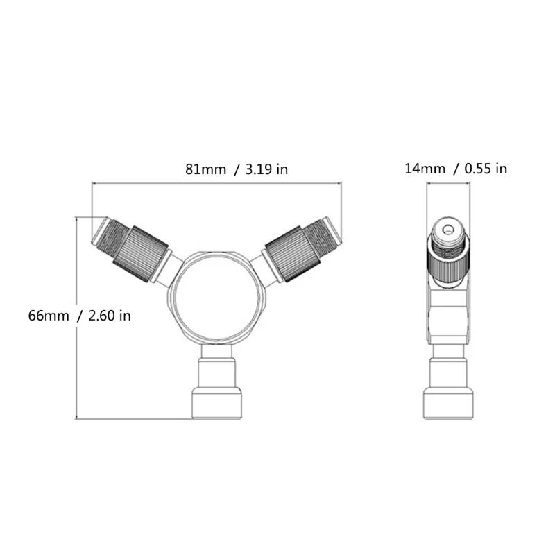 3-in-1-Butan-Adapter, Verlängerung, geteilte Öfen, Adapter, 3 Ausgänge, Gastanks, Umwandlung, Gasverteiler, Umrüstkopf – Detail 6