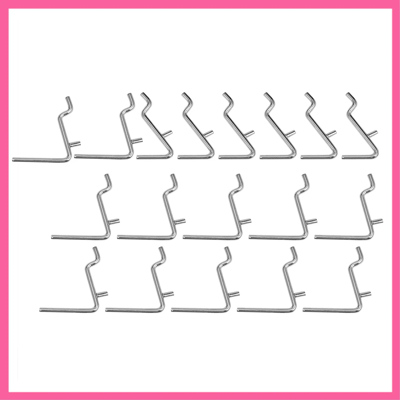 ABNM Pegboard Hooks Assortment Home Storage Hooks System Peg Board Tool Hanger Set Garage Kitchen Workshop Organizer Utility Hoo