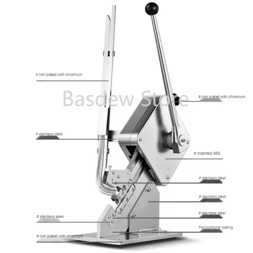 Ham Sausage Dotter Manual Tying Packer Sausage Clipper,U-Shape Supermarket Bags Packing Machine Food Sealing Machine