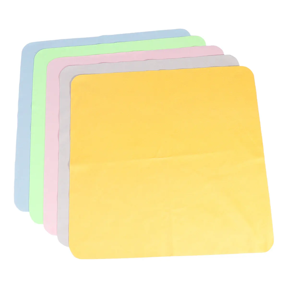 

5Pcs Microfiber Screen Cleaning Cloth for Phone Tablet Computer Camera CD Jewelry Auto Reusable Quick Dry Soft NonLint Delicate