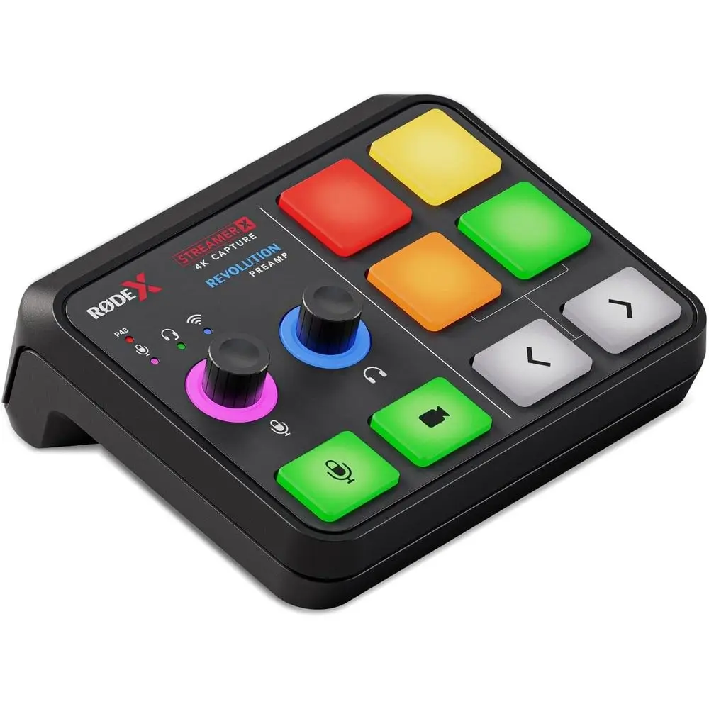 

RØDE X Streamer X Proional Integrated Audio Interace and 4K Video ture Card with XLR, HDMI and TRRS Contivity or Streaming, Gami