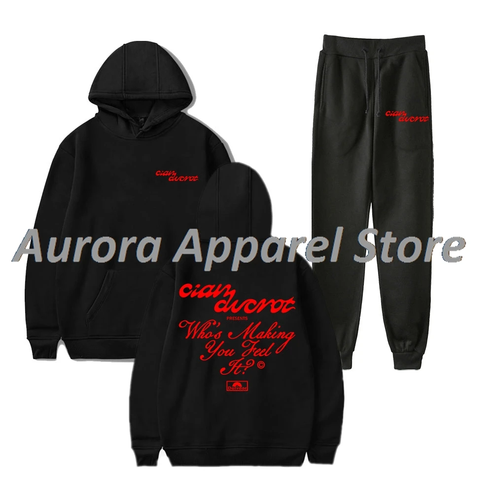 

Cian Ducrot Who's Making You Feel It Merch Hoodies Jogger Pants Set Women Men Fashion Streetwear Sweatshirts
