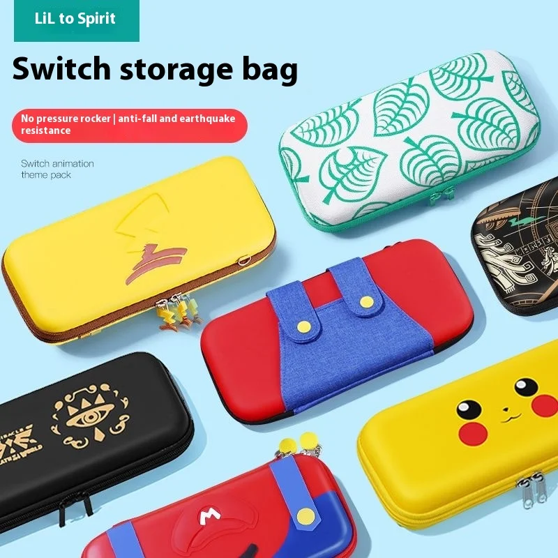 2024 New Game Console Case Protection Case Storage Bag Suitable for Nintendo Switch OLEdNS Portable Large Capacity Hard Case 