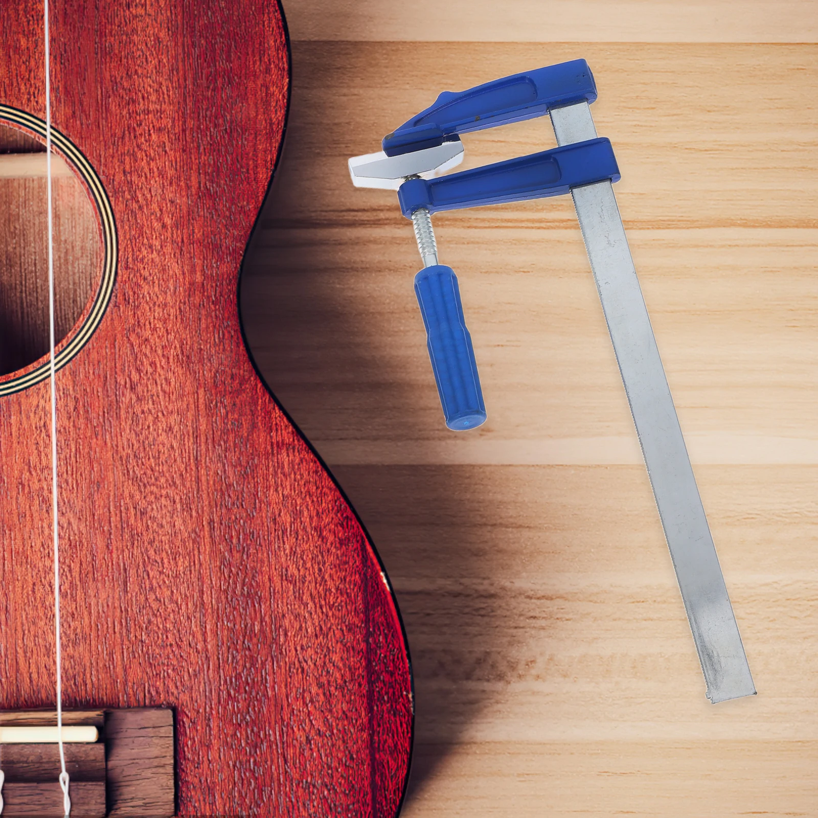 

Fret Press Insert Tool Blue Guitar Bass Multi Job Lightweight Carry Use Wooden Soundhole Wrench Included Fret Press Insert Tool