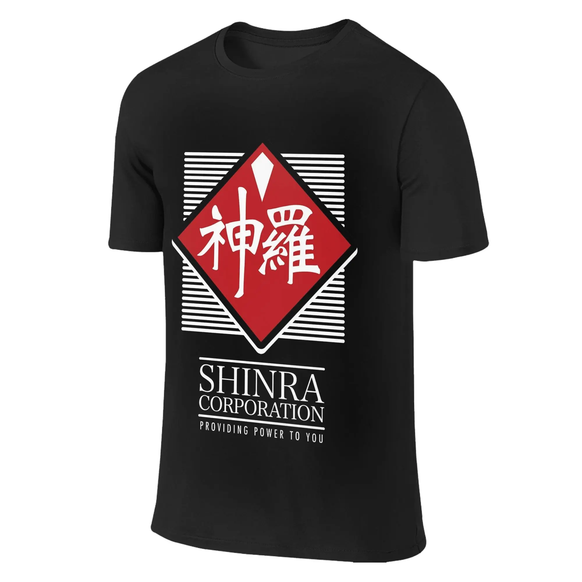 فاينل فانتسي السابع شينرا كورب تي شيرت رجل مضحك القطن الخالص تي شيرت الصيف Crewneck موضة تيز ملابس كبيرة الحجم