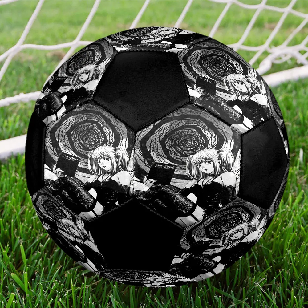 1PC Death Note Football Soccer Ball Size 5 Match Ball Fashion Outdoor Sports artwarming Surprise HE8