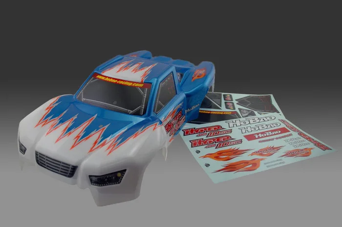 OFNA/HOBAO RACING 11036B PRINTED BODY - BLUE ,W/DECAL for 1/10 HYPER 10SC Free Shipping