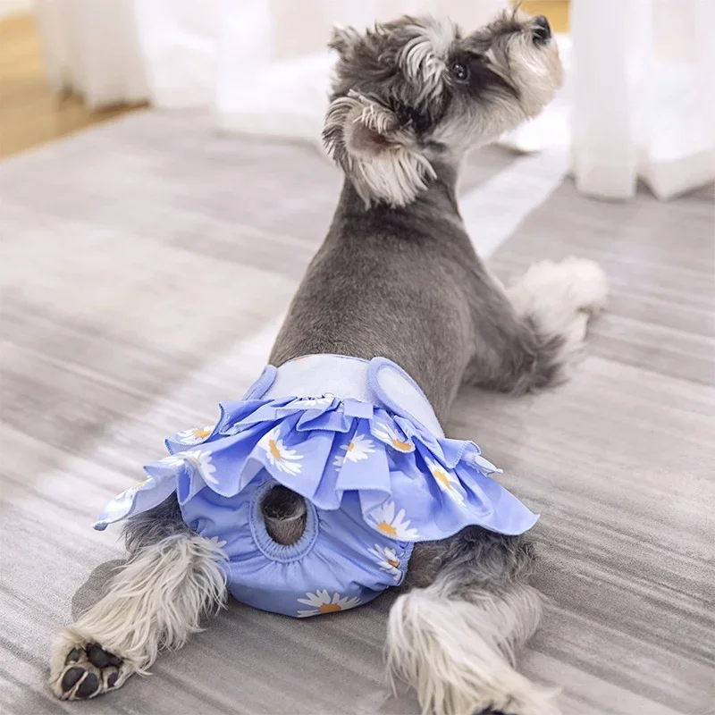 Pet Physiological Pants Dog Panties Diapers For Small Middle Dogs Chihuahua Teddy Breathable Shorts Underwear Soft Pet Supplies
