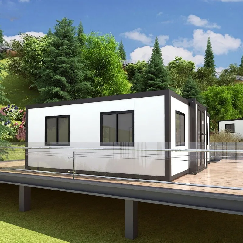 20ft 40ft Container House Folding Staff Dormitory Tiny House Luxury Prefab Container House Modular Scalable Home Familiy Living