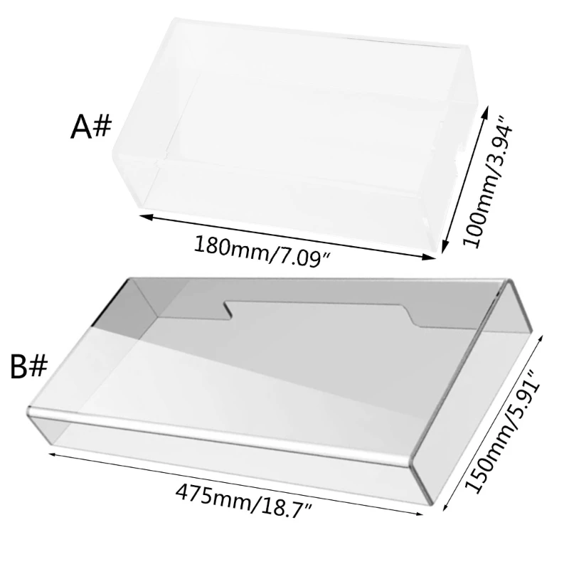 Acrylic Keyboard Cover Protector Thickened Clear Mechanical Keyboard Dust Cover 