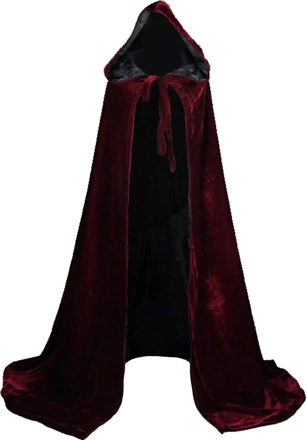 2026 Velvet Renaissance Medieval Cloak Cape Lined With Satin