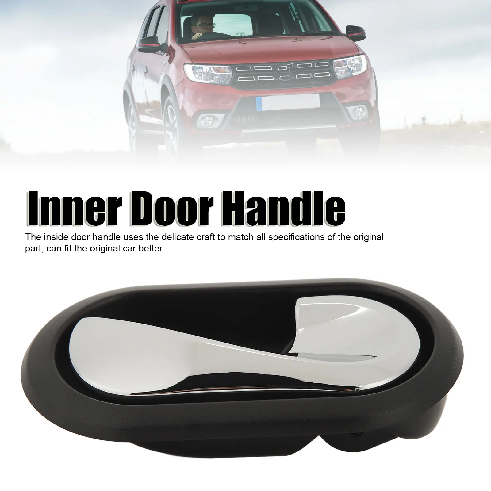 Auto Interior Door Handle High Strength Inside Door Handle Replacement for  Dokker Duster Lodgy  Inside Door Handle