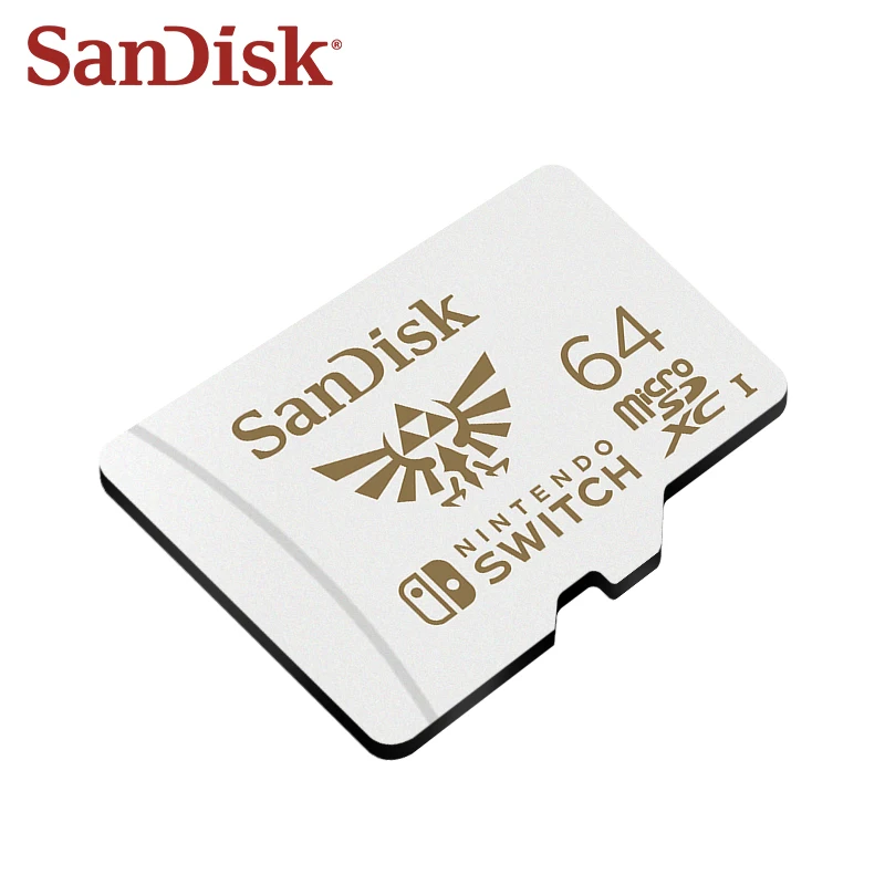 Imagem -02 - Sandisk-cartão de Memória Licenciado Nintendo Switch Cartão Microsdxc até 100 mb s tf Cartão Micro sd 64gb 128gb 256gb 512gb