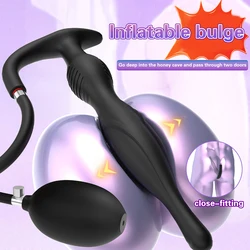 Inflatable Anal Plug Anal Expander Sex Toys For Men Women Butt Plug Ass Butt Dilator Prostate Massager G Spot Stimulator Erotic