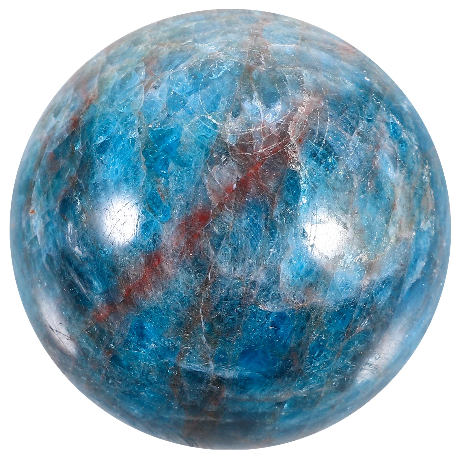 

Creative Crystal Ball Decoration Delicate Ornament for Home Office Tabletop Scene Layout Mini Handheld Craft Material