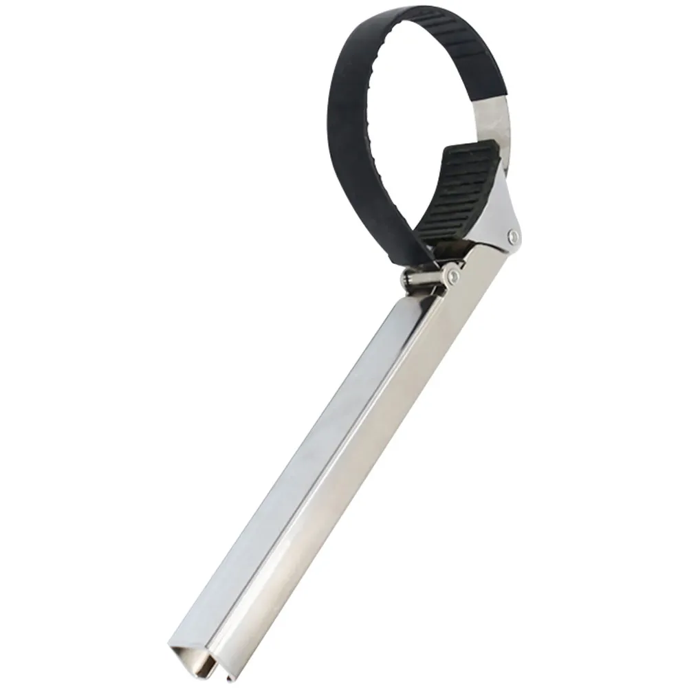 

Oil Filter Wrench Adjustable Strap Style Heavy Duty Steel Construction Rust Resistant Compact Design for Automotive Field Home